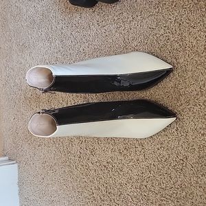 Never worn split heeled booties